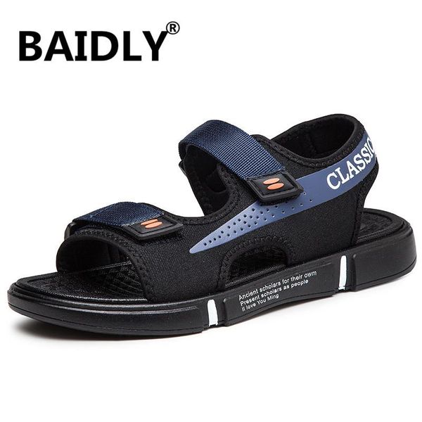 sandals men summer beach walking breathable soft shoes hook & loop design male casual slippers classic black sandalias
sandals men summer beach walking breathable soft shoes hook & loop design male casual slippers classic black sandalias
