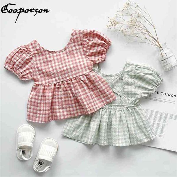 toddler girl's summer shirt baby short-sleeved doll blouse thin shirts summer children's plaid sweet nice outfits 210715, White;black
toddler girl's summer shirt baby short-sleeved doll blouse thin shirts summer children's plaid sweet nice outfits 210715, White;black