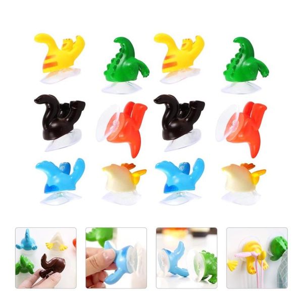 12pcs suction cup hooks cartoon animal tail shape sucker hanger(mixed color) & rails
12pcs suction cup hooks cartoon animal tail shape sucker hanger(mixed color) & rails