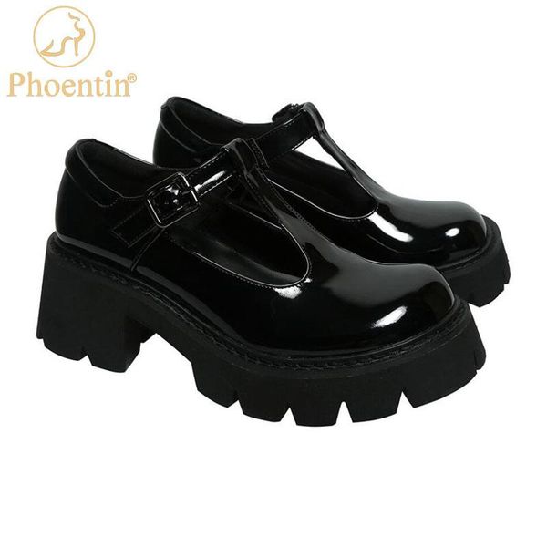 phoentin japanese mary jane shoes 2021 thick-soled college style round toe high heels women retro t-strap pumps ft1396 dress, Black
phoentin japanese mary jane shoes 2021 thick-soled college style round toe high heels women retro t-strap pumps ft1396 dress, Black