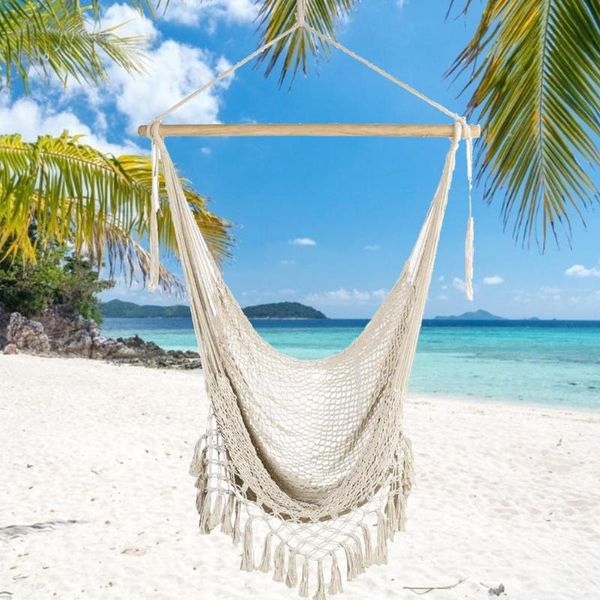 outdoor hammock chair large cotton rope hanging swing with wood bar lightweight mesh for indoor porch decorative objects & figurines
outdoor hammock chair large cotton rope hanging swing with wood bar lightweight mesh for indoor porch decorative objects & figurines