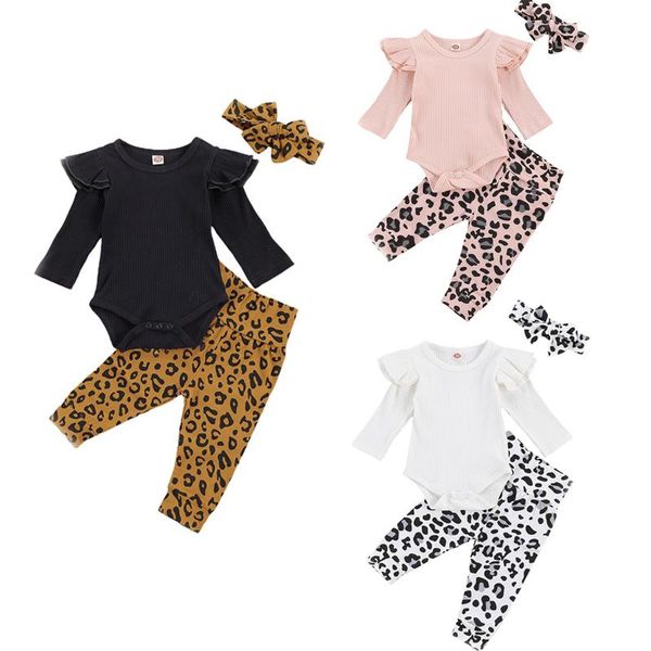 clothing sets wallarenear 0-18m infant baby girl fashion 3pcs spring autumn set long sleeve solid cotton romper leopard printed pant, White
clothing sets wallarenear 0-18m infant baby girl fashion 3pcs spring autumn set long sleeve solid cotton romper leopard printed pant, White