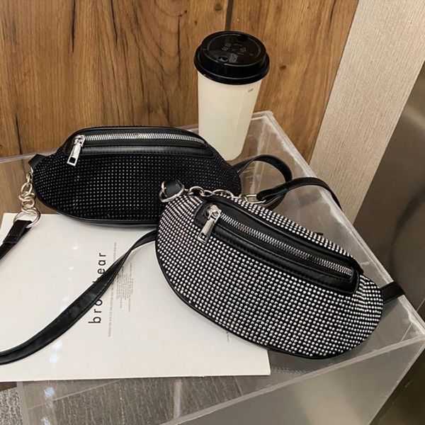 ladies belt bag diamond fashion chest banana rhinestone chain messenger shoulder waist bags
ladies belt bag diamond fashion chest banana rhinestone chain messenger shoulder waist bags