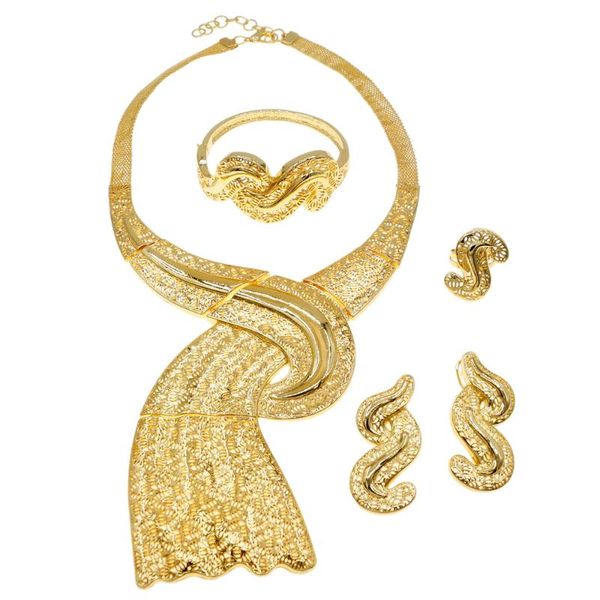 earrings & necklace selling fashion jewelry set earring bracelet elegant luxury ladies party wedding h0029, Silver
earrings & necklace selling fashion jewelry set earring bracelet elegant luxury ladies party wedding h0029, Silver