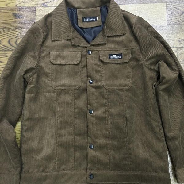 men's jackets 2021 fall pure color jacket coat korean youth corduroy slim student turn down collar bomber outwear coats brown, Black;brown
men's jackets 2021 fall pure color jacket coat korean youth corduroy slim student turn down collar bomber outwear coats brown, Black;brown