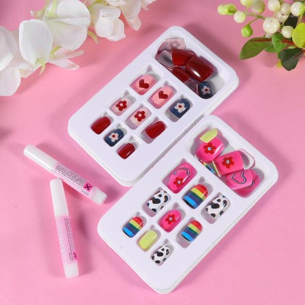 set fake nail sticker piece adorable decor false for kids woman girls lady (s48- glue s51- and c69- glue) brushes1, Yellow
set fake nail sticker piece adorable decor false for kids woman girls lady (s48- glue s51- and c69- glue) brushes1, Yellow