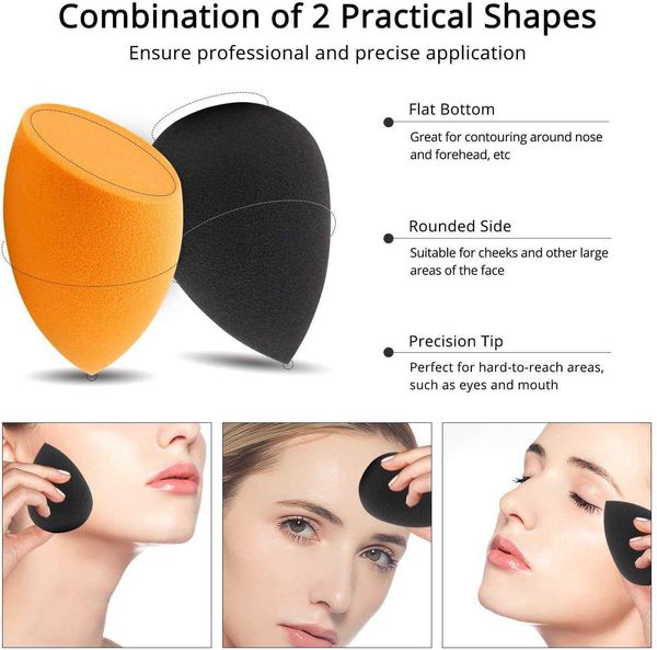 sponge makeup 10 pcs latex blender beauty set for foundation concealer & powder dual-use tools 210624
sponge makeup 10 pcs latex blender beauty set for foundation concealer & powder dual-use tools 210624
