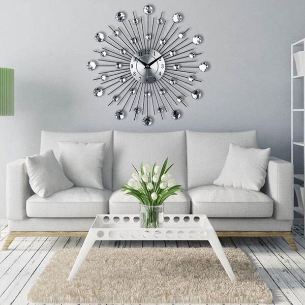 wall clocks crystal sunburst clock modern design big home art decor living room decoration 33cm large size reloj de pared
wall clocks crystal sunburst clock modern design big home art decor living room decoration 33cm large size reloj de pared