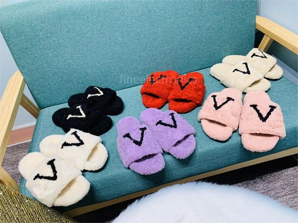 2022 fashion women wool sandals selling slippers woman slipper shoes autumn winter slides sandal size 35-41 by shoe001, Black
2022 fashion women wool sandals selling slippers woman slipper shoes autumn winter slides sandal size 35-41 by shoe001, Black