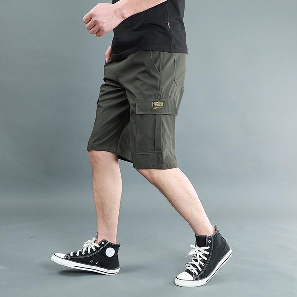 m-4xl summer men shorts 2021 fashion short pants cotton quality mens casual homme holiday beach cargo men's, White;black
m-4xl summer men shorts 2021 fashion short pants cotton quality mens casual homme holiday beach cargo men's, White;black
