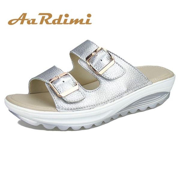dress shoes aardimi 2021 summer women sandals buckle genuine leather platform wedges gladiator slippers, Black
dress shoes aardimi 2021 summer women sandals buckle genuine leather platform wedges gladiator slippers, Black