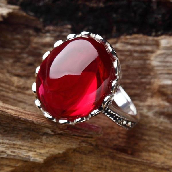 cluster rings retro big red oval resin stone for women vintage jewelry statement ring bague anillos z3t329, Golden;silver
cluster rings retro big red oval resin stone for women vintage jewelry statement ring bague anillos z3t329, Golden;silver