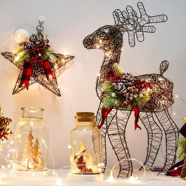 decorative objects & figurines christmas elk iron art pine cone led decorations store decoration reindeer mall window ornaments for home
decorative objects & figurines christmas elk iron art pine cone led decorations store decoration reindeer mall window ornaments for home