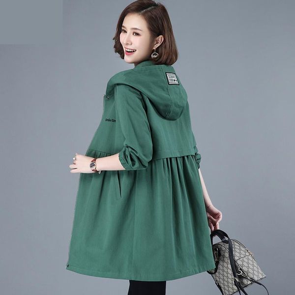 loose fit women's windbreaker jacket 2021 autumn winter solid color hooded cotton trench coats, Tan;black
loose fit women's windbreaker jacket 2021 autumn winter solid color hooded cotton trench coats, Tan;black