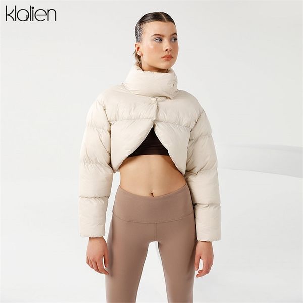 klalien fashion casual autumn winter solid slim short cotton-padded jacket for women simple street outerwear thicken 211216, Black
klalien fashion casual autumn winter solid slim short cotton-padded jacket for women simple street outerwear thicken 211216, Black