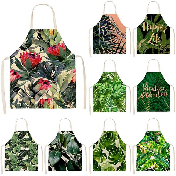 tropical palm pattern apron kitchen black linen dress garden kawaii coffee shop accessories aprons
tropical palm pattern apron kitchen black linen dress garden kawaii coffee shop accessories aprons