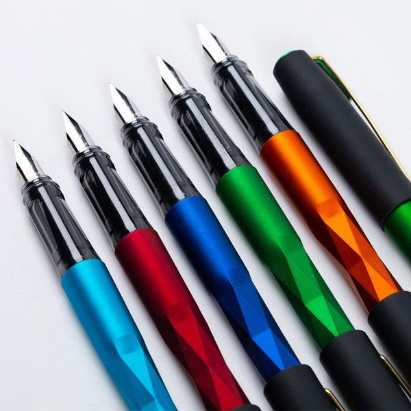 fashion rainbow color ef nib fountain pen for kids writing school office supplies stationery gift tool pens ink sac
fashion rainbow color ef nib fountain pen for kids writing school office supplies stationery gift tool pens ink sac