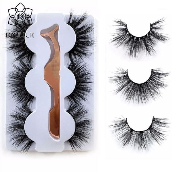3pairs 25mm lashes 3d mink eyelashes 100% cruelty reusable natural false eyelash curler makeup1
3pairs 25mm lashes 3d mink eyelashes 100% cruelty reusable natural false eyelash curler makeup1