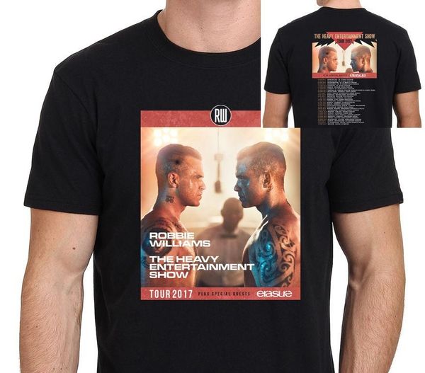 men's t-shirts custom shirts online crew neck print short robbie williams heavy entertaintment show tour 2021 t shirt homme black tee, White;black
men's t-shirts custom shirts online crew neck print short robbie williams heavy entertaintment show tour 2021 t shirt homme black tee, White;black
