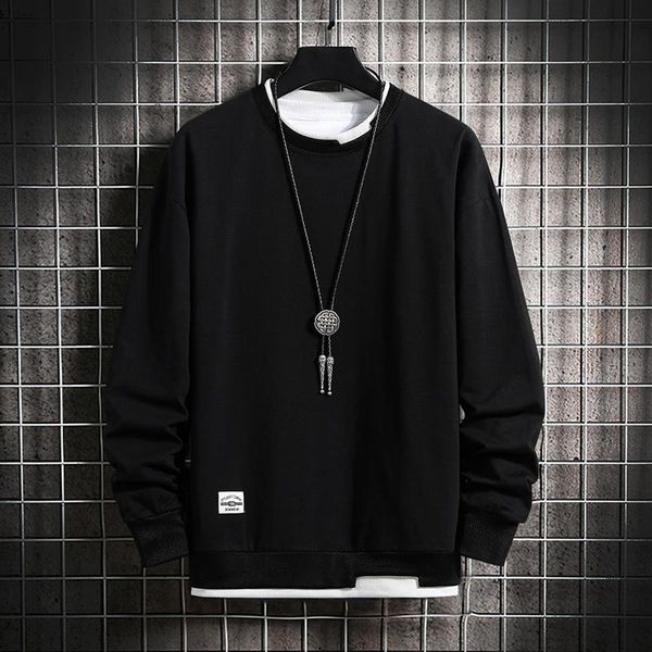men's hoodies & sweatshirts est fashion print sweatshirt men 2021 high street mens patchwork harajuku streetwear male, Black
men's hoodies & sweatshirts est fashion print sweatshirt men 2021 high street mens patchwork harajuku streetwear male, Black