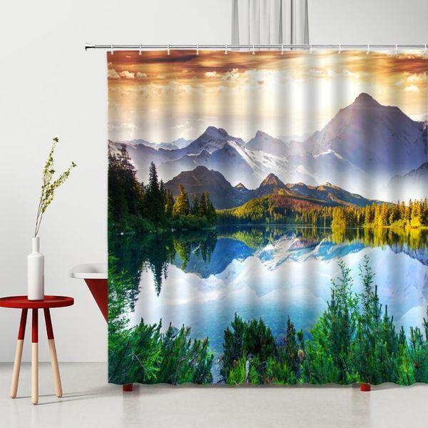 shower curtains 3d landscape printed curtain mountain water forest nature scenery polyester bathtub screen bathroom hanging set
shower curtains 3d landscape printed curtain mountain water forest nature scenery polyester bathtub screen bathroom hanging set