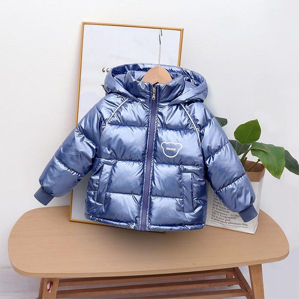 down coat baby autumn and winter children's wear boys girls waterproof bright space jacket thickened warm hooded j, Blue;gray
down coat baby autumn and winter children's wear boys girls waterproof bright space jacket thickened warm hooded j, Blue;gray