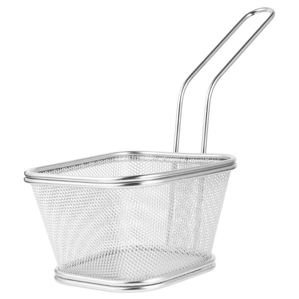 colanders & strainers frying basket strainer mesh snack food colander fry filter for potatoes chips french fries (size s)
colanders & strainers frying basket strainer mesh snack food colander fry filter for potatoes chips french fries (size s)