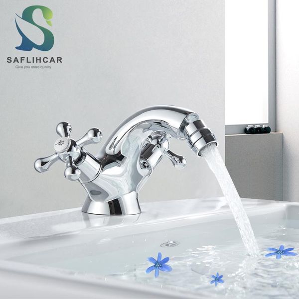 classic bathroom basin faucet double handle rotatable water outlet and cold water mixer taps deck-mounted basin faucet
classic bathroom basin faucet double handle rotatable water outlet and cold water mixer taps deck-mounted basin faucet