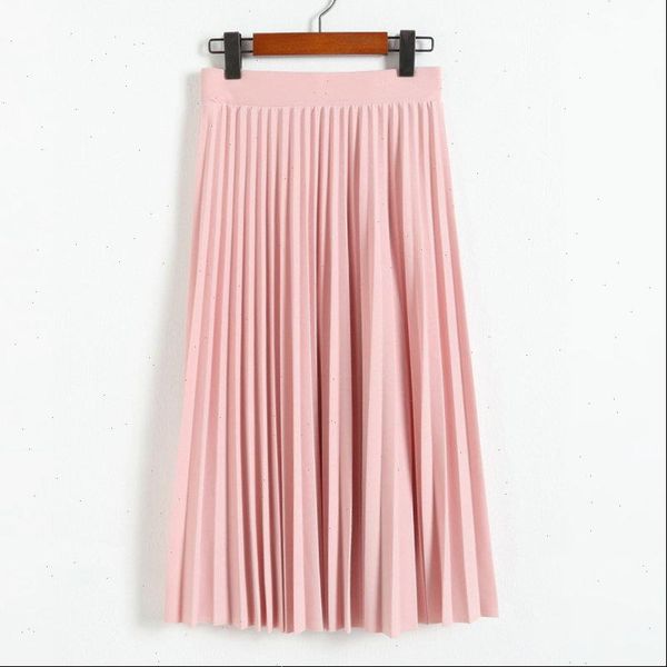 spring summer fashion elastic women skirts high waist solid half length pleated ladies black pink midi
spring summer fashion elastic women skirts high waist solid half length pleated ladies black pink midi