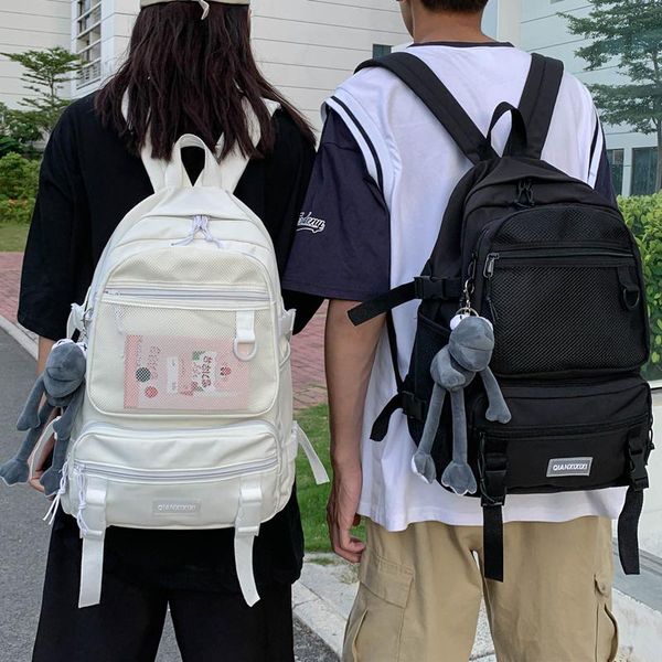 backpack white cute women fashion high capacity nylon school bag college lady black kawaii backpacks men travel book bags 1003
backpack white cute women fashion high capacity nylon school bag college lady black kawaii backpacks men travel book bags 1003