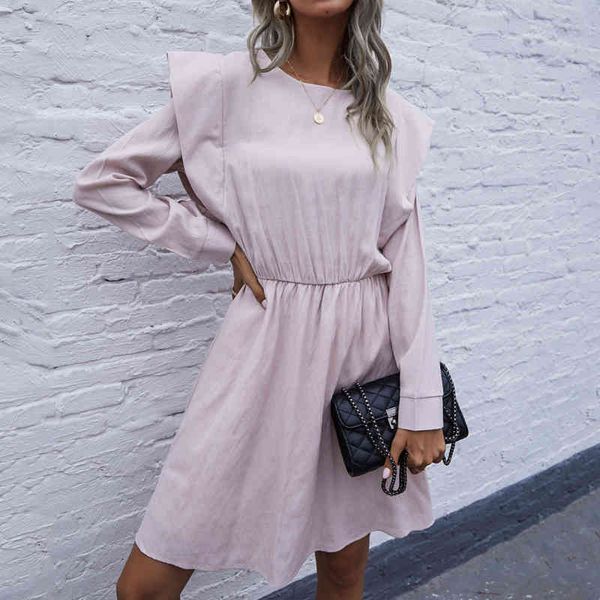 autumn padded shoulder long sleeve mini black dress for womens a-line vintage ruffles full dresses women vestidos winter dress 210514, Black;gray
autumn padded shoulder long sleeve mini black dress for womens a-line vintage ruffles full dresses women vestidos winter dress 210514, Black;gray