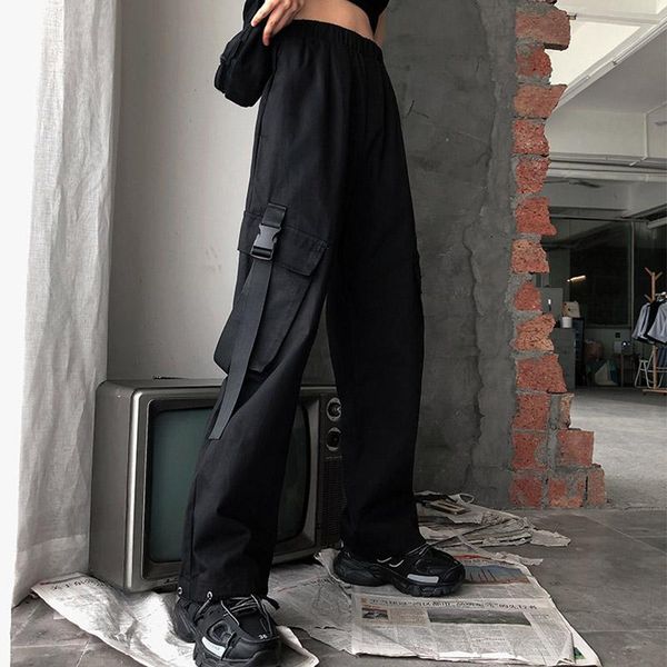 women's pants & capris women 2021 female high waist loose harem pant pencil trousers casual cargo streetwear jogger pantalones size, Black;white
women's pants & capris women 2021 female high waist loose harem pant pencil trousers casual cargo streetwear jogger pantalones size, Black;white