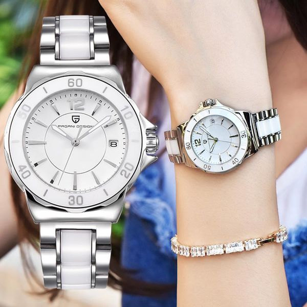 wristwatches pagani design watch women ladies ceramic bracelet famous watches relogio feminino, Slivery;brown
wristwatches pagani design watch women ladies ceramic bracelet famous watches relogio feminino, Slivery;brown