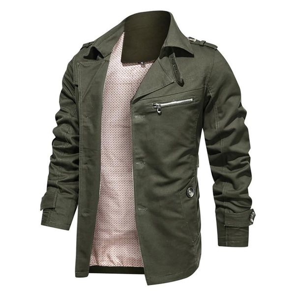 men's jackets casual medium long work jacket autumn winter warm outwear pure color breathable plus size washing coat, Black;brown
men's jackets casual medium long work jacket autumn winter warm outwear pure color breathable plus size washing coat, Black;brown