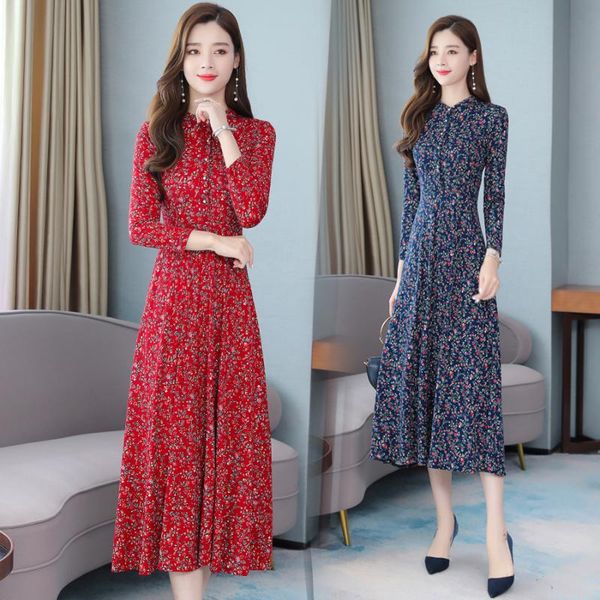 casual dresses 2021 vintage red floral midi autumn winter female 4xl plus size long sleeve dress elegant women bodycon party vestidos, Black;gray
casual dresses 2021 vintage red floral midi autumn winter female 4xl plus size long sleeve dress elegant women bodycon party vestidos, Black;gray