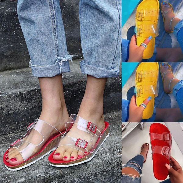 slippers women fashion buckle strap thick bottom non-slip sandals slipper beach shoes, Black
slippers women fashion buckle strap thick bottom non-slip sandals slipper beach shoes, Black