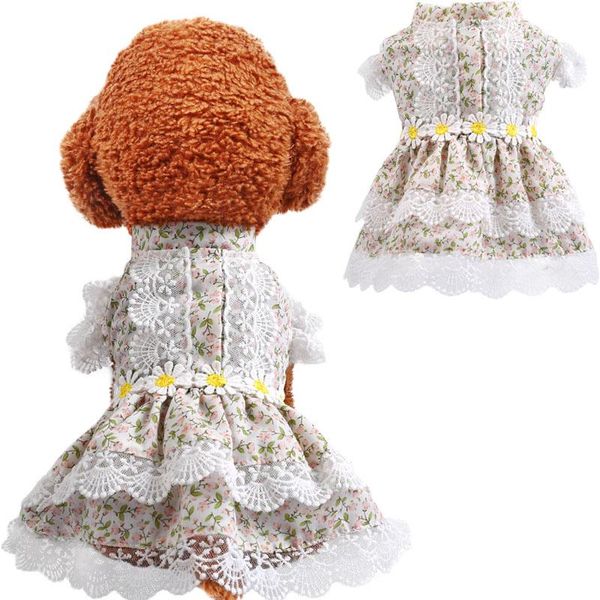 dog apparel floral print princess dress daisy cake dresses for girl lace short sleeve shirt evening party skirt small dogs chihuahua
dog apparel floral print princess dress daisy cake dresses for girl lace short sleeve shirt evening party skirt small dogs chihuahua