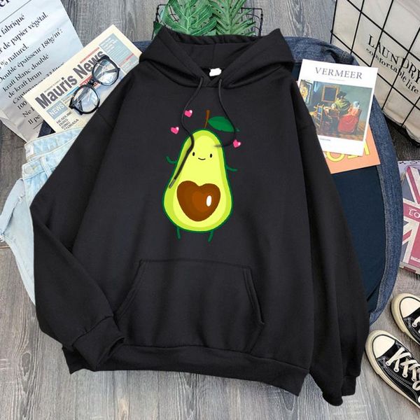 women's hoodies & sweatshirts avocado love nucleolus kawaii print women hoody 2021 vintage harajuku hooded hip hop fashion comfort flee, Black
women's hoodies & sweatshirts avocado love nucleolus kawaii print women hoody 2021 vintage harajuku hooded hip hop fashion comfort flee, Black