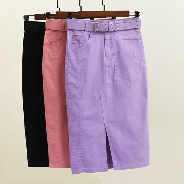 skirts spring summer fashion women ladies purple black high waisted stretchy pencil denim skirt with belt , womens skinny jeans
skirts spring summer fashion women ladies purple black high waisted stretchy pencil denim skirt with belt , womens skinny jeans
