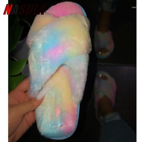 slippers nasula women home winter warm shoes woman slip on flats slides female faux fur 36-41 wholesale11, Black
slippers nasula women home winter warm shoes woman slip on flats slides female faux fur 36-41 wholesale11, Black
