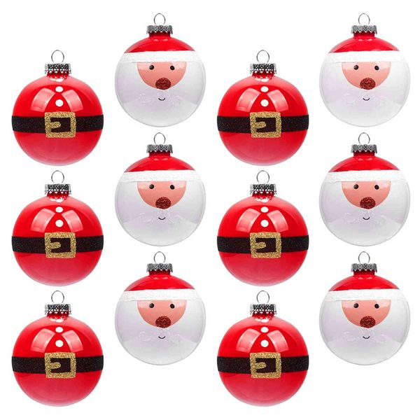 new boxed christmas ball set 6cm12pcs electroplated plastic painted ball christmas tree pendant decoration
new boxed christmas ball set 6cm12pcs electroplated plastic painted ball christmas tree pendant decoration