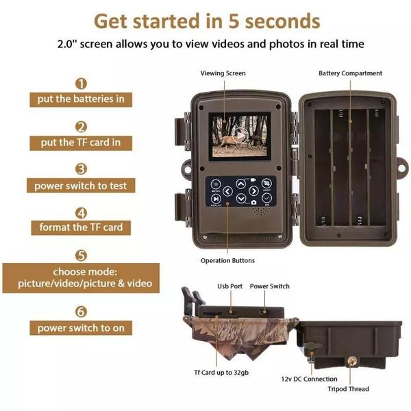 hunting cameras 16million auto hd1080p hunt camera infrared heat sense monitoring ip66 waterproof wild animal detector with manual night vis
hunting cameras 16million auto hd1080p hunt camera infrared heat sense monitoring ip66 waterproof wild animal detector with manual night vis