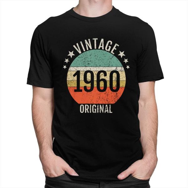 men's t-shirts trendy vintage 1960 t shirt short sleeved cotton tshirt original in 60th birthday tee gift idea anniversary, White;black
men's t-shirts trendy vintage 1960 t shirt short sleeved cotton tshirt original in 60th birthday tee gift idea anniversary, White;black