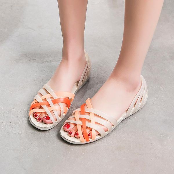sandals women jelly rainbow summer outdoor beach flat slip on candy color peep toe female sandalias soft low platform stappy, Black
sandals women jelly rainbow summer outdoor beach flat slip on candy color peep toe female sandalias soft low platform stappy, Black