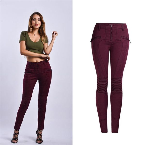 aphrodite home women jeans splice zipper locomotive skinny pencil pants elastic washed solid color female denim trousers women's, Blue
aphrodite home women jeans splice zipper locomotive skinny pencil pants elastic washed solid color female denim trousers women's, Blue