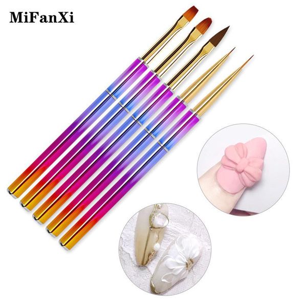 5pcs/set nail art acrylic uv gel extension builder pen stripe line liner diy carving painting drawing brush manicure tool brushes, Yellow
5pcs/set nail art acrylic uv gel extension builder pen stripe line liner diy carving painting drawing brush manicure tool brushes, Yellow