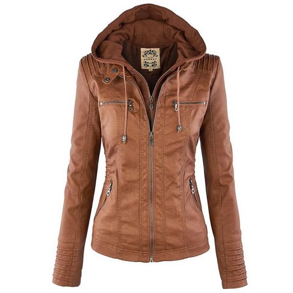 Women's Jackets 2021 Winter Faux Leather Jacket Women Casual Basic Coats Plus Size 7XL Ladies Waterproof Windproof Female 50, Black;brown
Women's Jackets 2021 Winter Faux Leather Jacket Women Casual Basic Coats Plus Size 7XL Ladies Waterproof Windproof Female 50, Black;brown