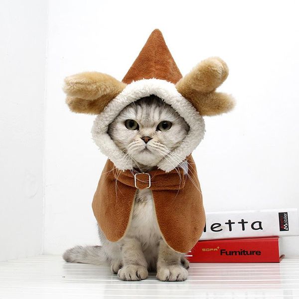 cat costumes christmas pet cloak fawn hooded small dog clothes winter supplies cold-proof thickening warm
cat costumes christmas pet cloak fawn hooded small dog clothes winter supplies cold-proof thickening warm