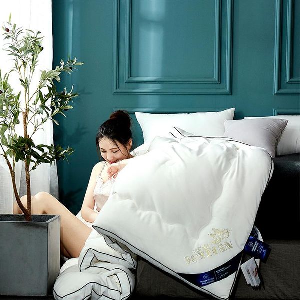 comforters & sets winter 10 % soybean fiber quilt double thicken keep warm duvets blend cotton cover king queen size bedding
comforters & sets winter 10 % soybean fiber quilt double thicken keep warm duvets blend cotton cover king queen size bedding