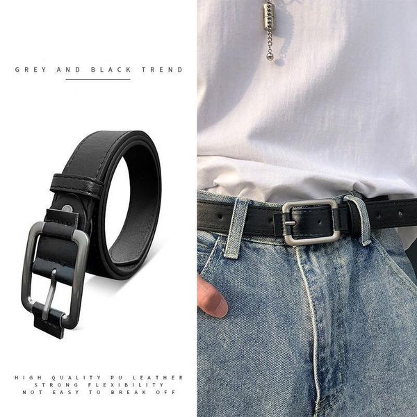 belts 2021 men and women leather belt ins fashion alloy pin buckle all-match jeans retro decoration luxury designer, Black;brown
belts 2021 men and women leather belt ins fashion alloy pin buckle all-match jeans retro decoration luxury designer, Black;brown